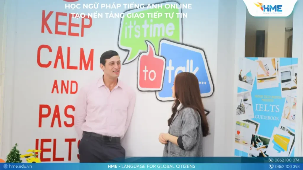 Học Ngữ Pháp Tiếng Anh Online Cùng HME