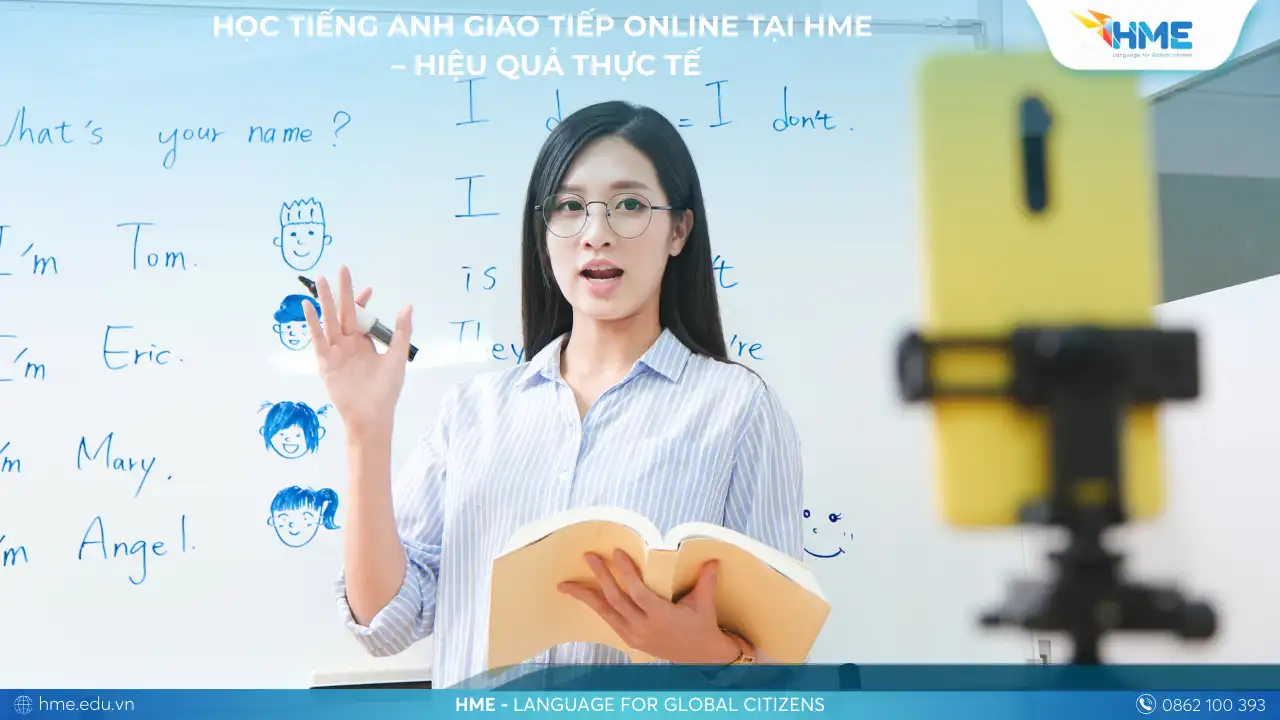 Học Tiếng Anh Giao Tiếp Online Tại HME – Hiệu Quả Thực Tế