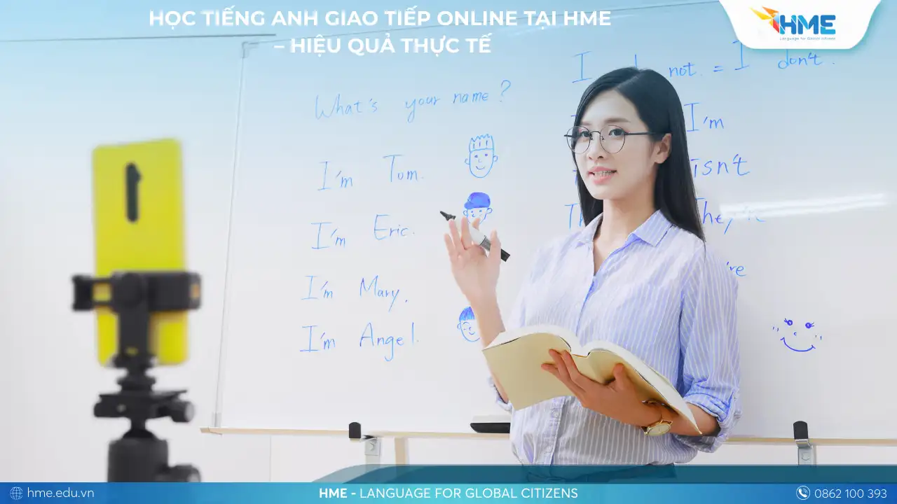 Học Tiếng Anh Giao Tiếp Online Tại HME – Hiệu Quả Thực Tế