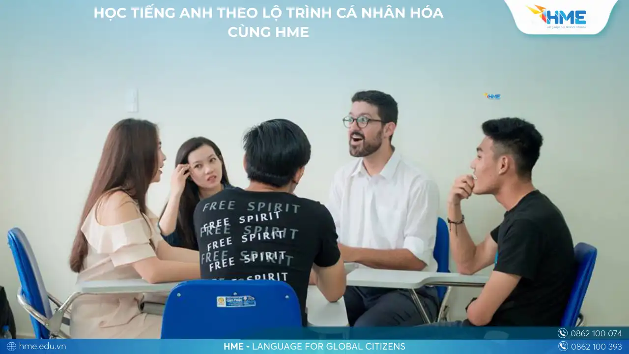 Học Tiếng Anh Theo Lộ Trình Cá Nhân Hóa Cùng HME