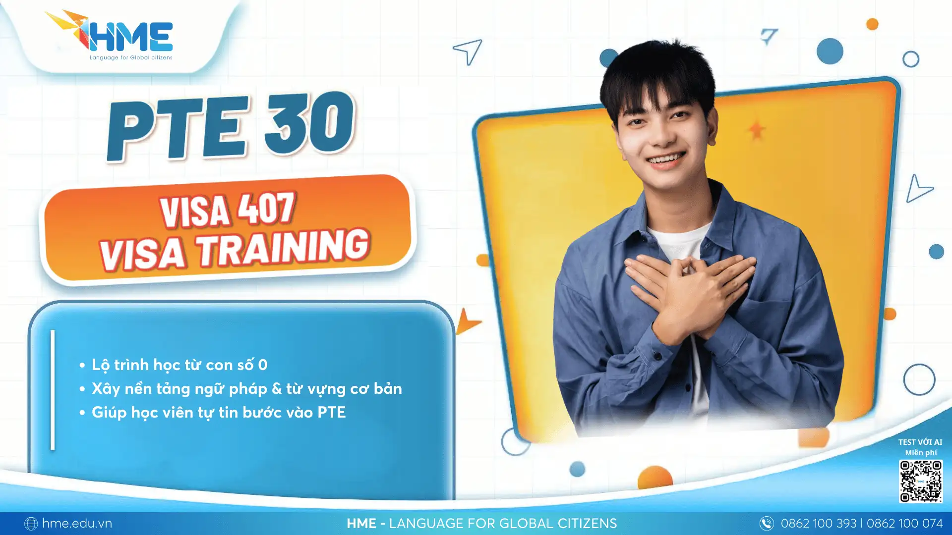 Khóa luyện thi PTE 30