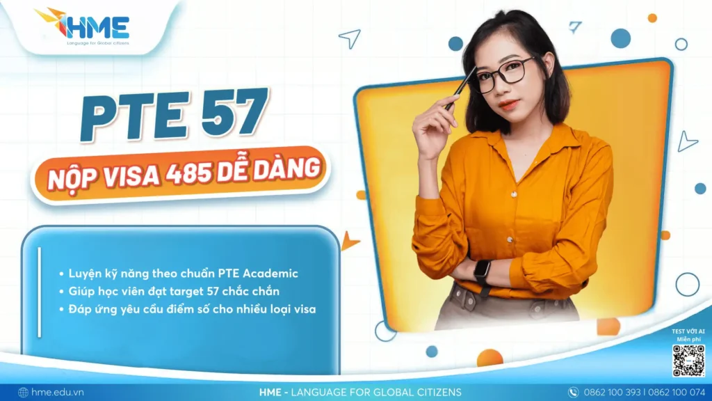 Khóa luyện thi PTE 57