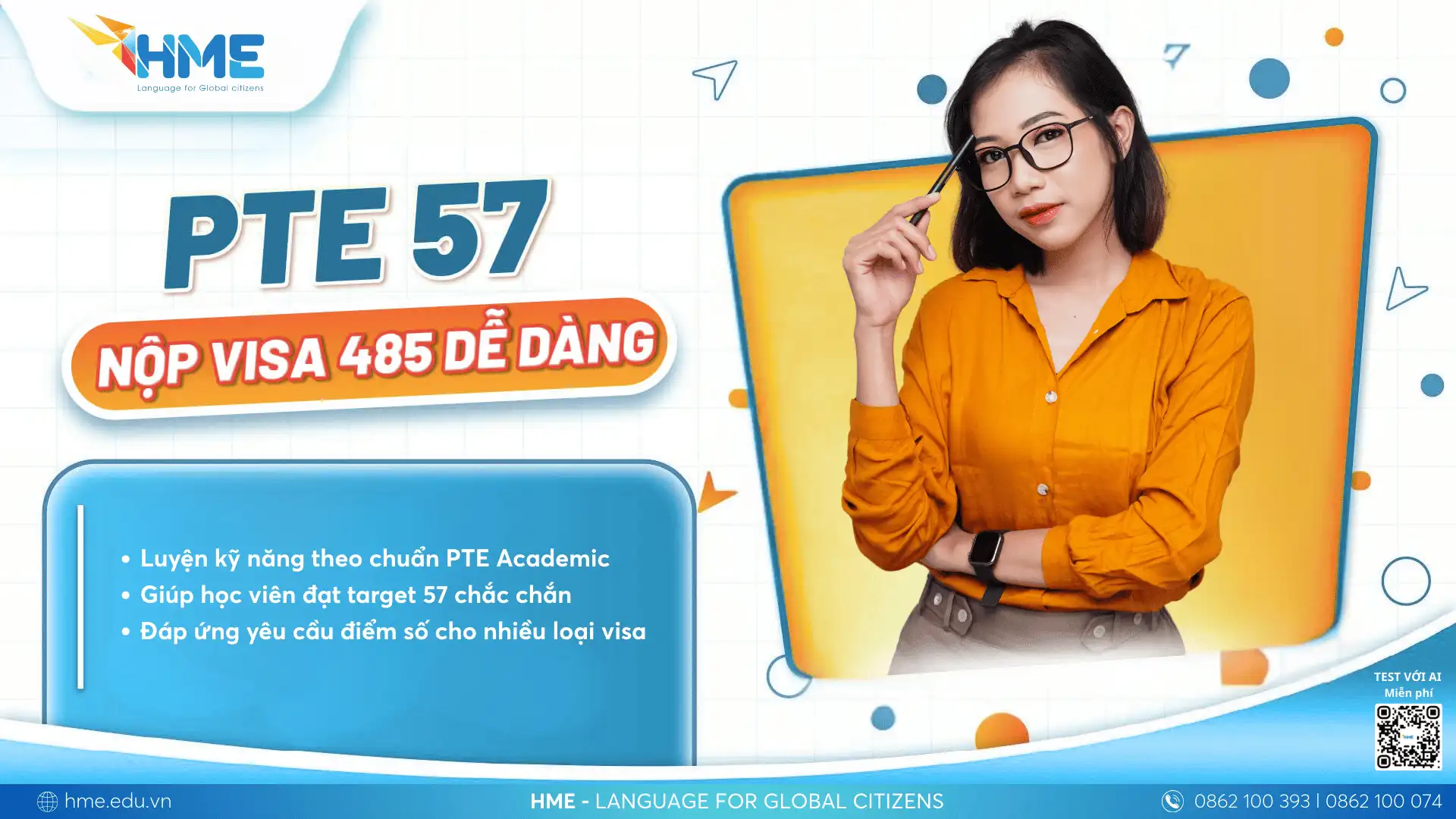 Khóa luyện thi PTE 57