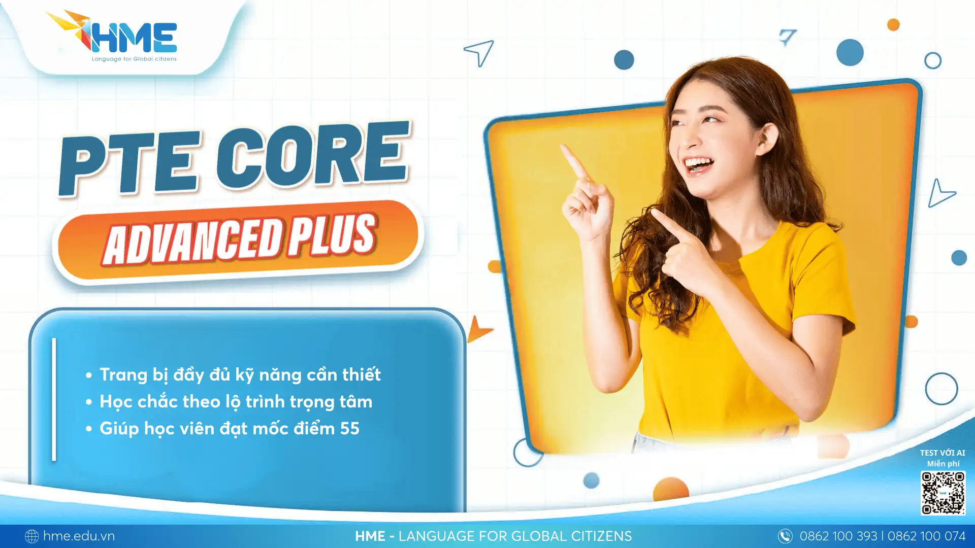 Khóa luyện thi PTE Core - HME