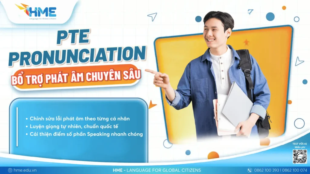 Khóa luyện thi PTE - Phát Âm