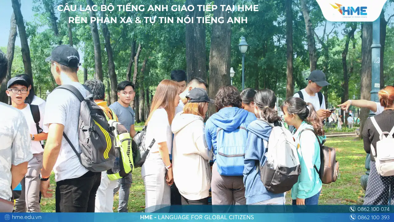 Câu lạc bộ tiếng Anh giao tiếp tại HME – Nơi tiếng Anh không chỉ là bài học