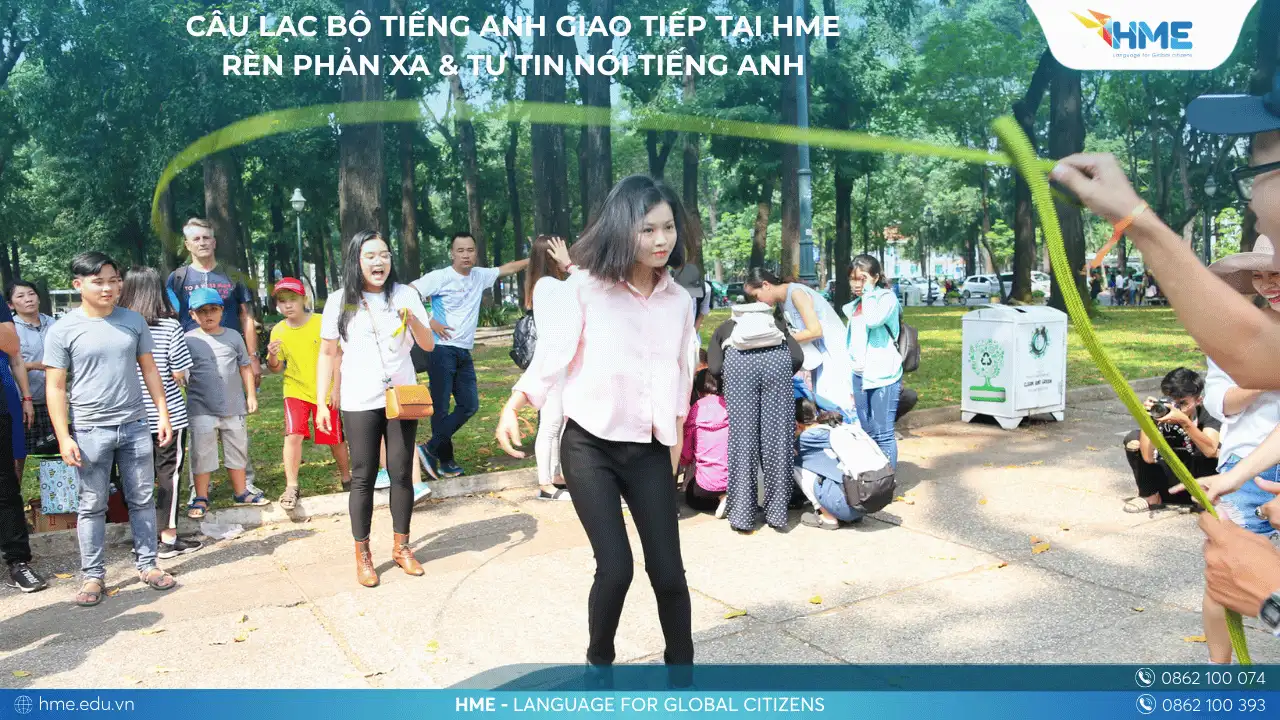 Câu lạc bộ tiếng Anh giao tiếp tại HME – Nơi tiếng Anh không chỉ là bài học
