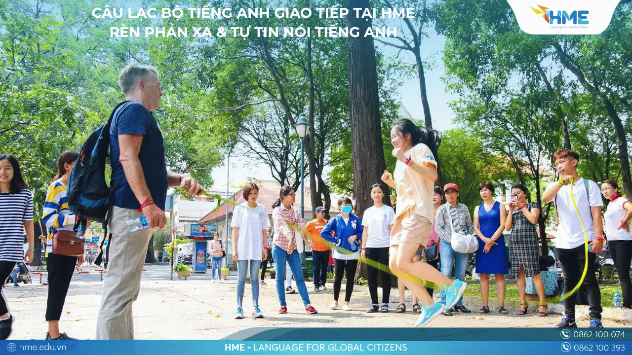 Câu lạc bộ tiếng Anh giao tiếp tại HME – Nơi tiếng Anh không chỉ là bài học