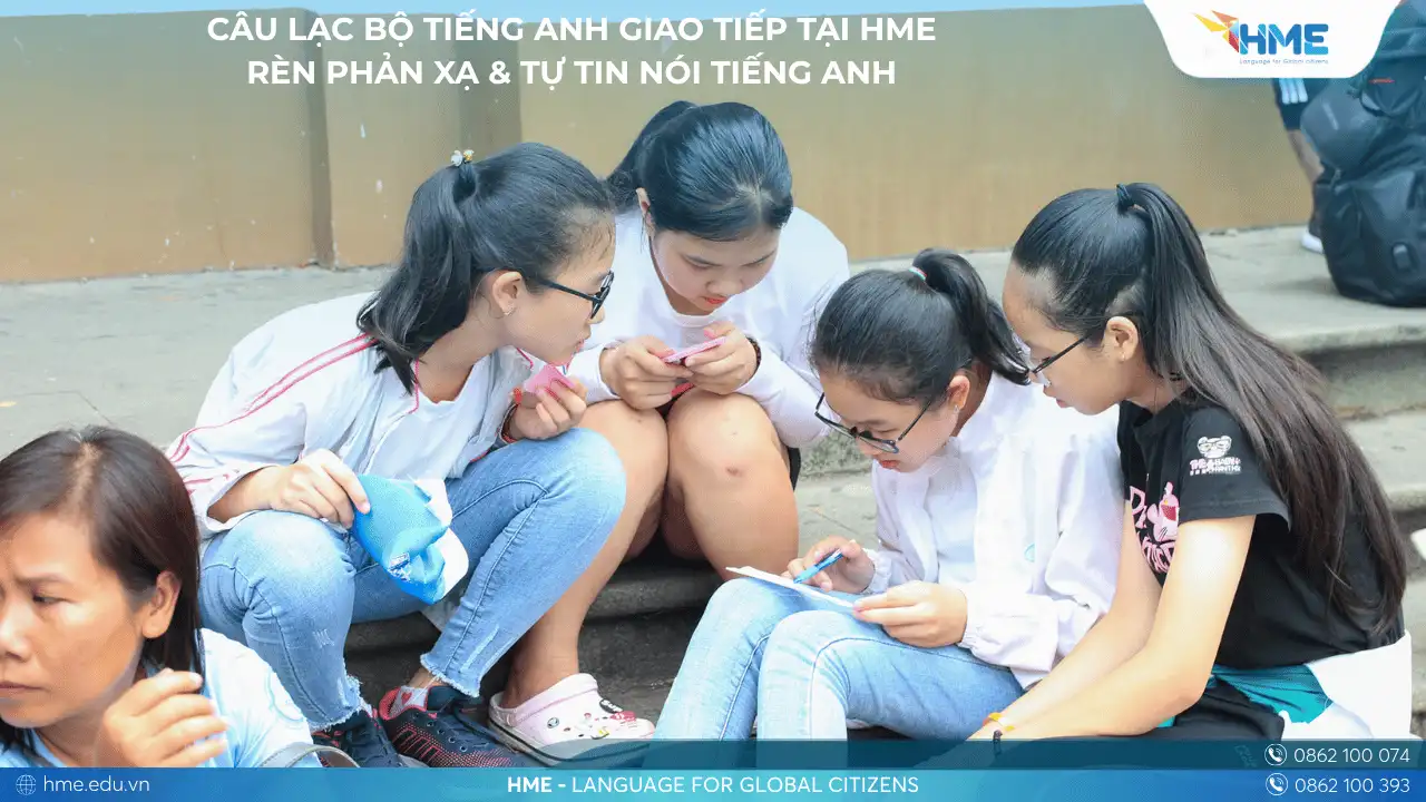 Câu lạc bộ tiếng Anh giao tiếp tại HME – Nơi tiếng Anh không chỉ là bài học