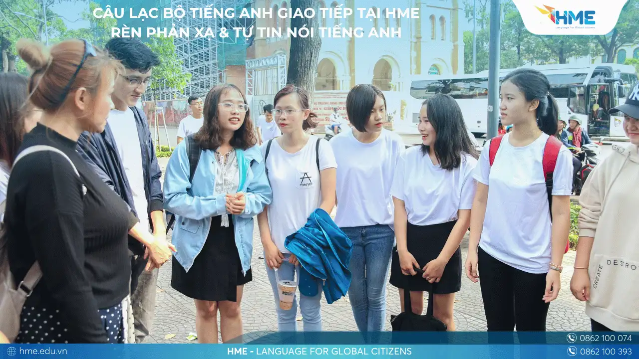 Câu lạc bộ tiếng Anh giao tiếp tại HME – Nơi tiếng Anh không chỉ là bài học