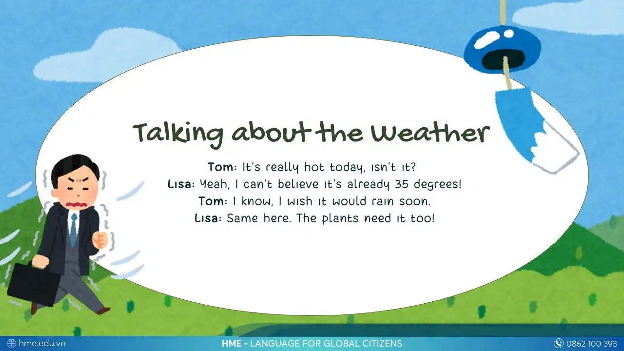 Giao tiếp tiếng Anh về Talking about the Weather