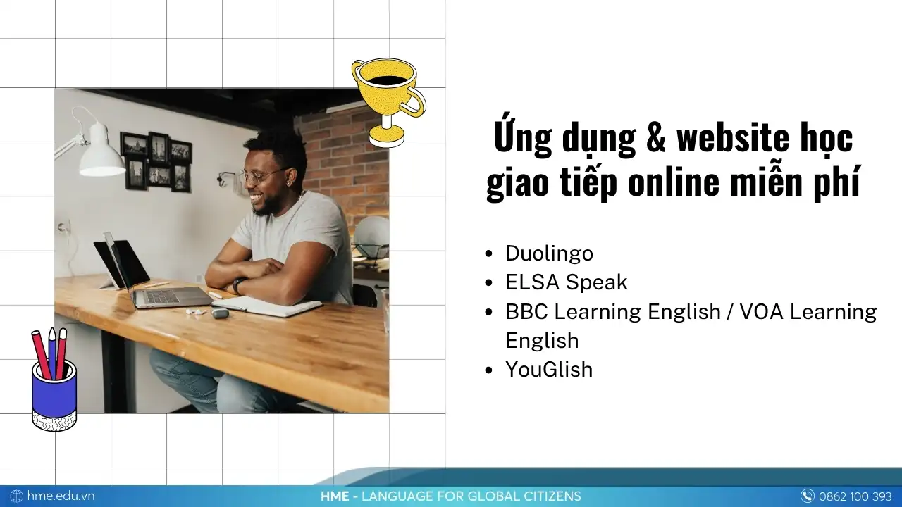 Ứng dụng & website học giao tiếp online miễn phí