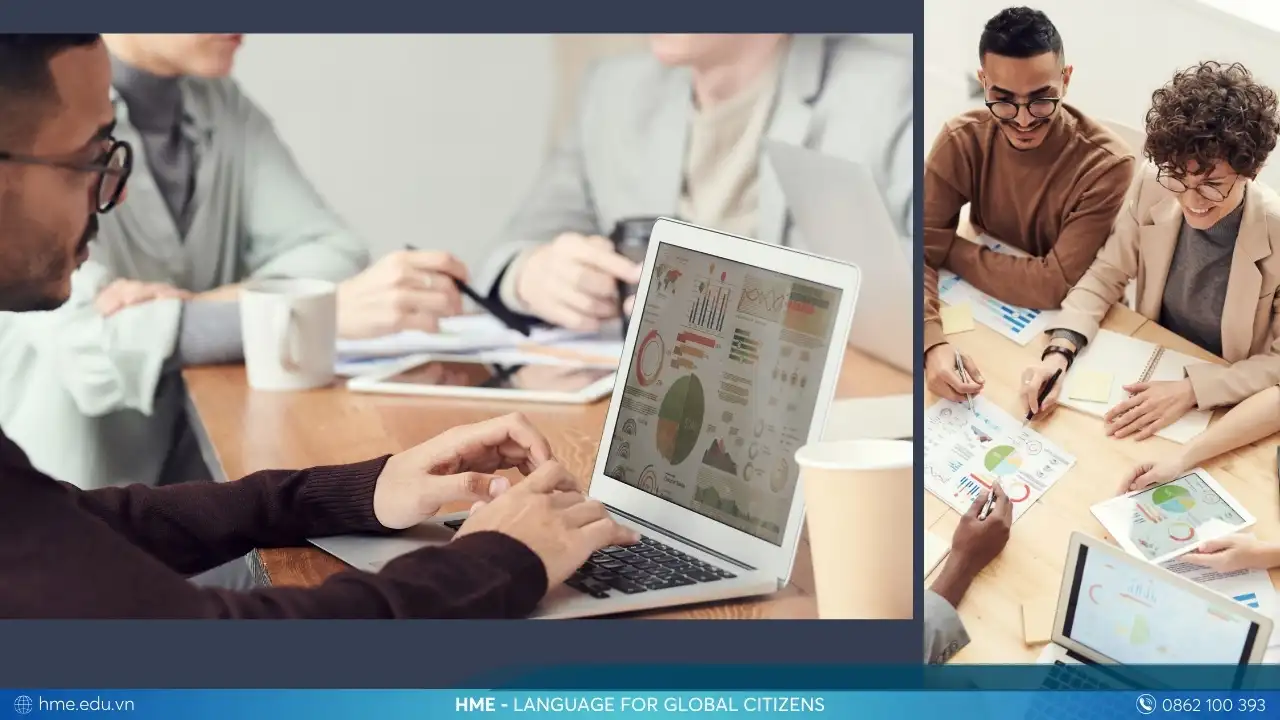 Mẫu câu tiếng Anh giao tiếp văn phòng khi làm việc nhóm