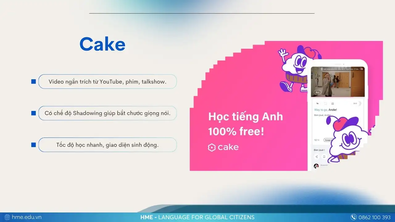 Cake – App học giao tiếp qua video ngắn phong cách TikTok