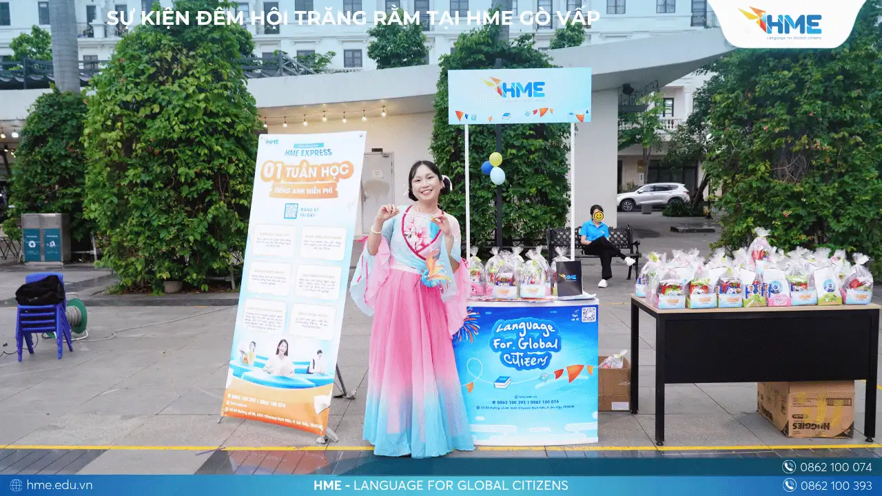 sự kiện đêm hội trăng rằm tại Hme gò vấp (4)