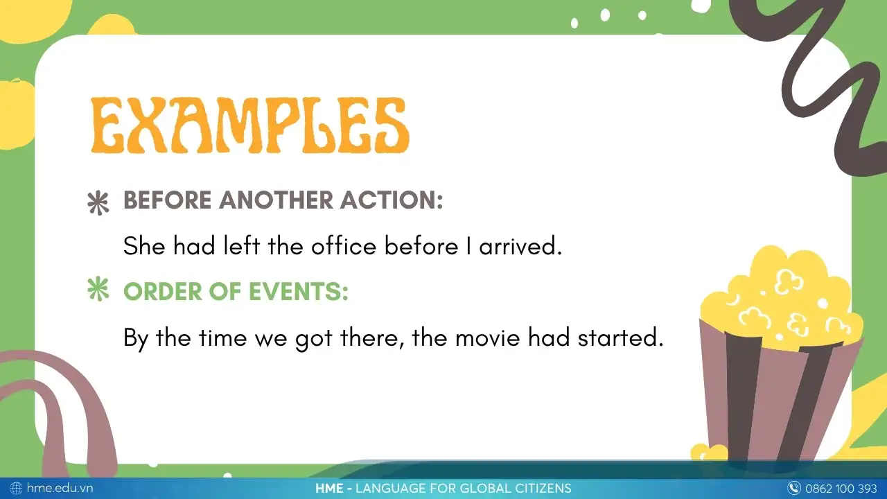 Thì Quá khứ hoàn thành (Past Perfect Tense)