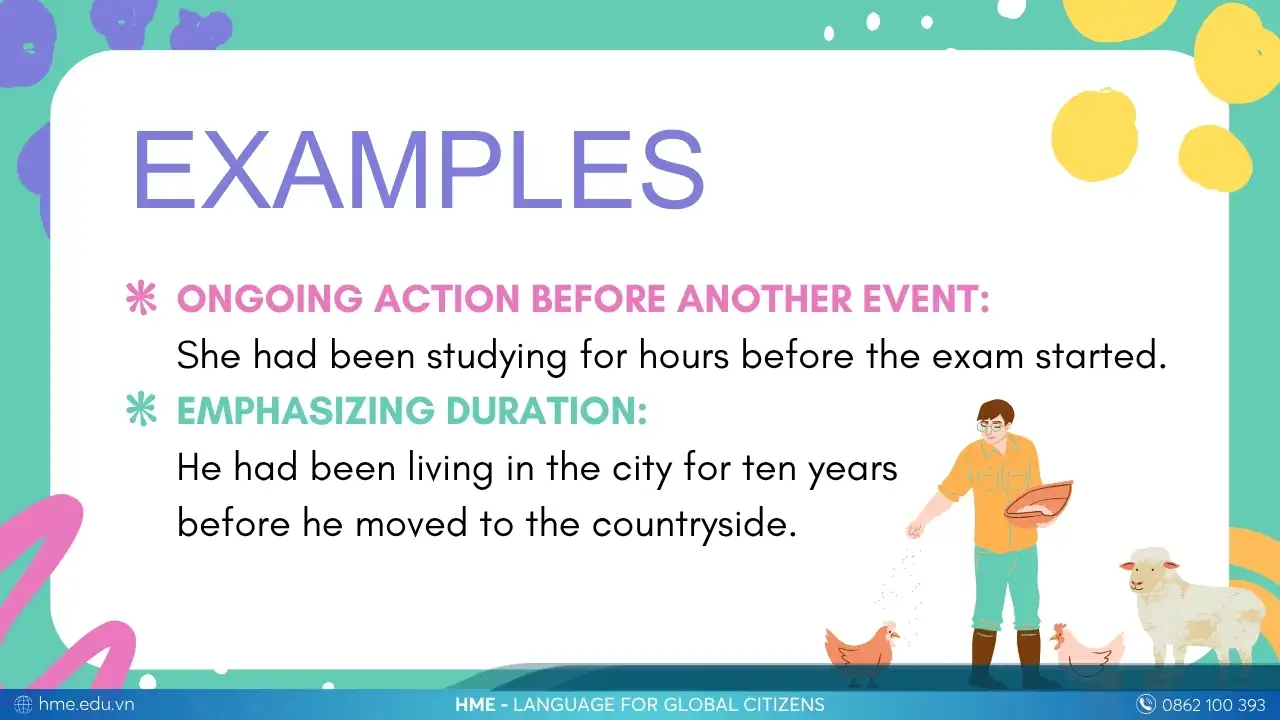 Thì Quá khứ hoàn thành tiếp diễn (Past Perfect Continuous Tense)