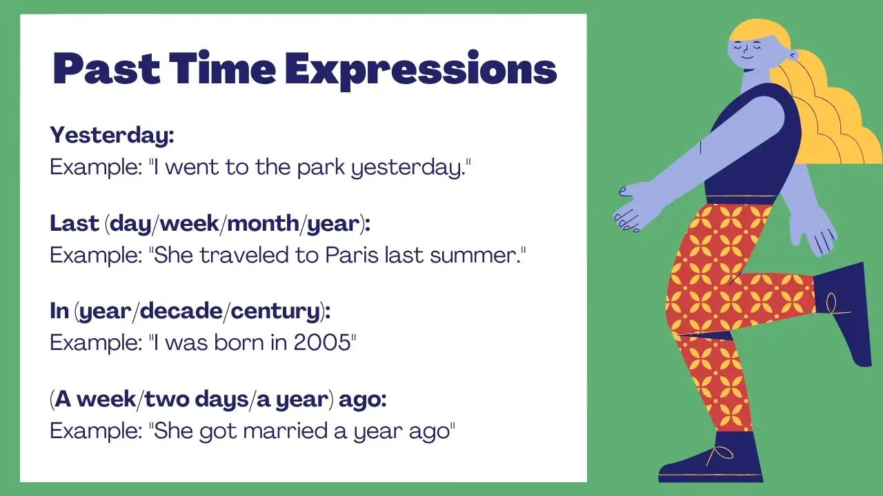 Thì quá khứ đơn trong tiếng Anh